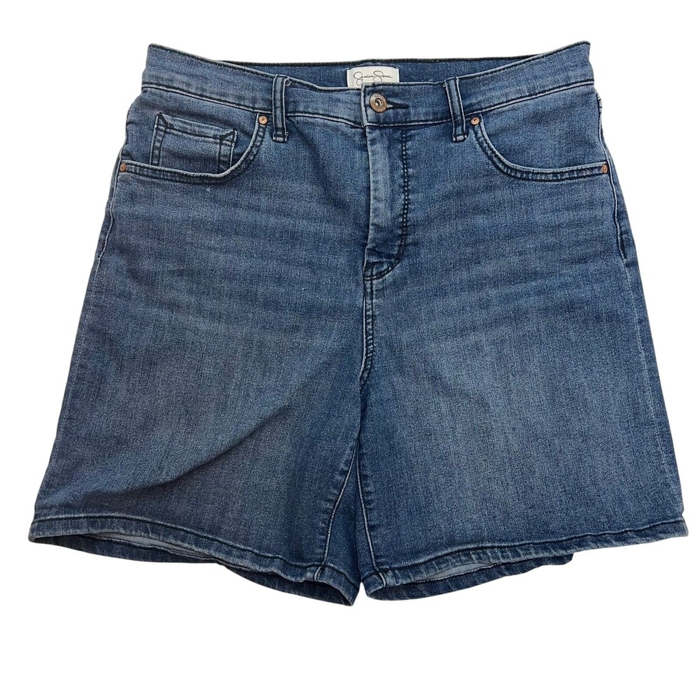 Jessica Simpson Jean Shorts Women's Size 8 Denim Casual Comfortable‎ Stretchy
